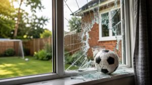 Football Through the Window: Household Glass Accidents and Quick Fixes